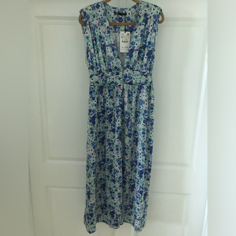 Zara Floral Print Dress